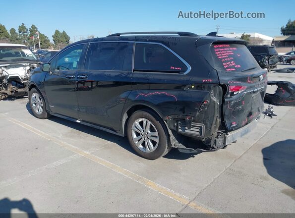 5TDDSKFC6MS006865 2021 TOYOTA SIENNA Black Tył lewy