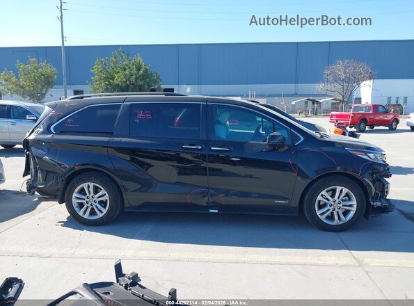 5TDDSKFC6MS006865 2021 TOYOTA SIENNA Black Widok wnętrza 360 stopni