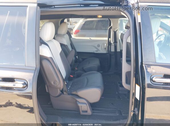 5TDDSKFC6MS006865 2021 TOYOTA SIENNA Black Widok naklejki z numerem VIN