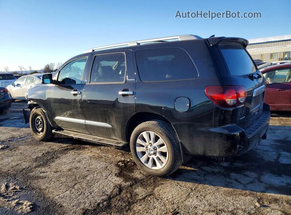 5TDDY5G15JS157401 2018 TOYOTA SEQUOIA Black უკანა მარცხენა