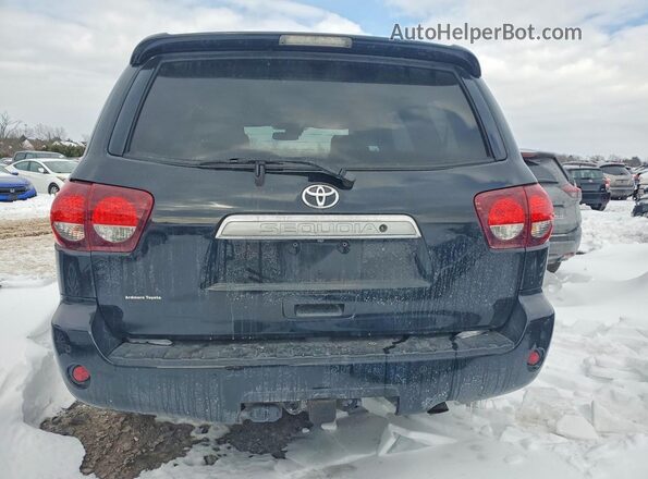 5TDDY5G15JS157401 2018 TOYOTA SEQUOIA Black უკანა ხედი
