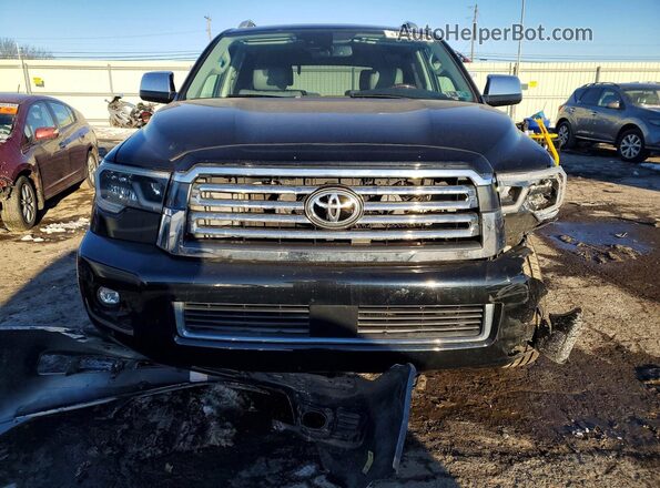 5TDDY5G15JS157401 2018 TOYOTA SEQUOIA Black წინა ხედი