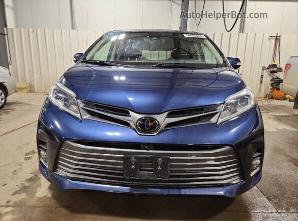 5TDDZ3DC3LS237032 2020 TOYOTA LIMITED Blue წინა ხედი