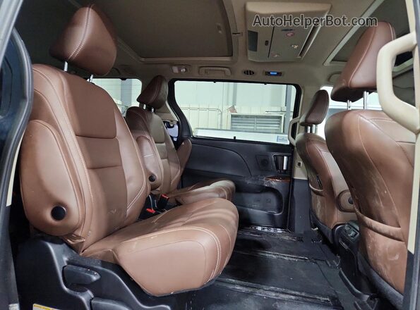 5TDDZ3DC3LS237032 2020 TOYOTA LIMITED Blue უკანა სალონის ხედი