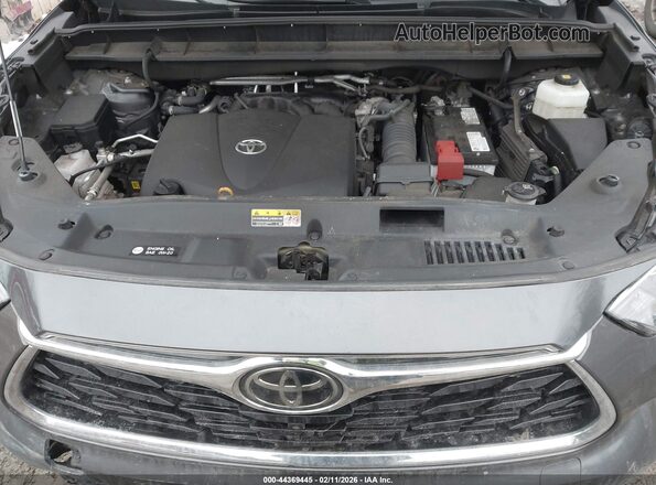5TDDZRBH0NS166330 2022 TOYOTA LIMITED Gray Հետևի տեսք