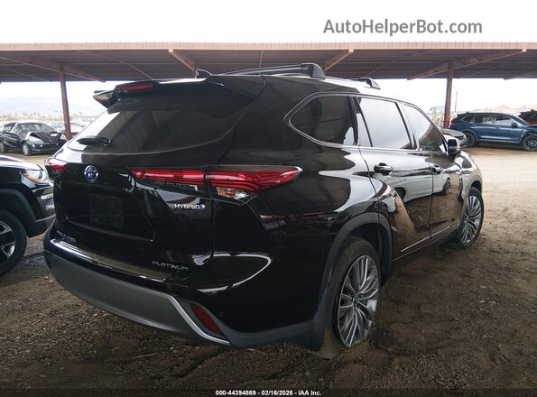 5TDEBRCH5LS011860 2020 TOYOTA HIGHLANDER HYBRID Black 