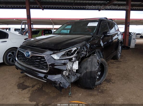 5TDEBRCH5LS011860 2020 TOYOTA HIGHLANDER HYBRID Black 