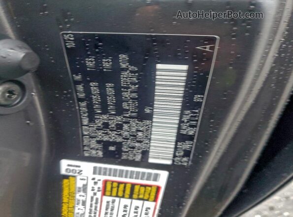 5TDESKFC2SS225288 2025 TOYOTA LIMITED Gray Вид наклейки з VIN-кодом