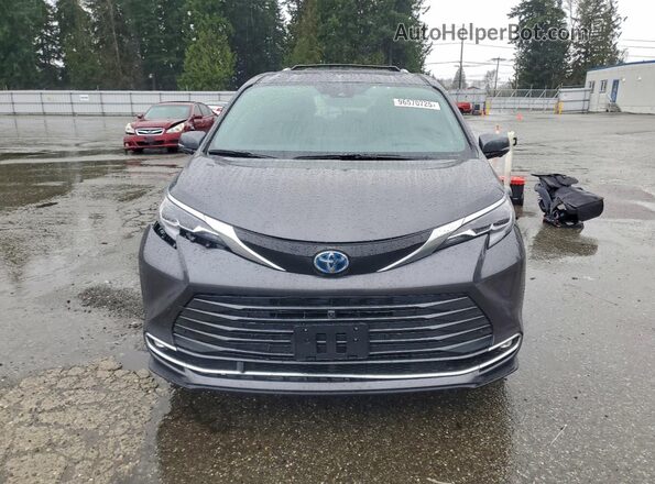 5TDESKFC2SS225288 2025 TOYOTA LIMITED Gray Вид спереду