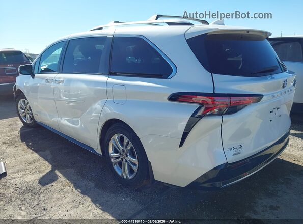 5TDESKFC5MS028618 2021 TOYOTA SIENNA White Հետևի ձախ