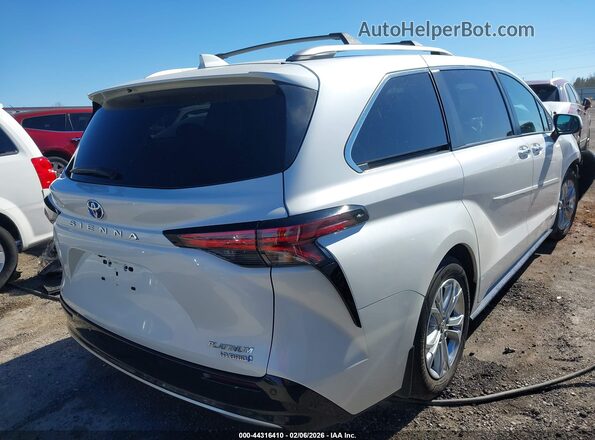 5TDESKFC5MS028618 2021 TOYOTA SIENNA White Հետևի աջ
