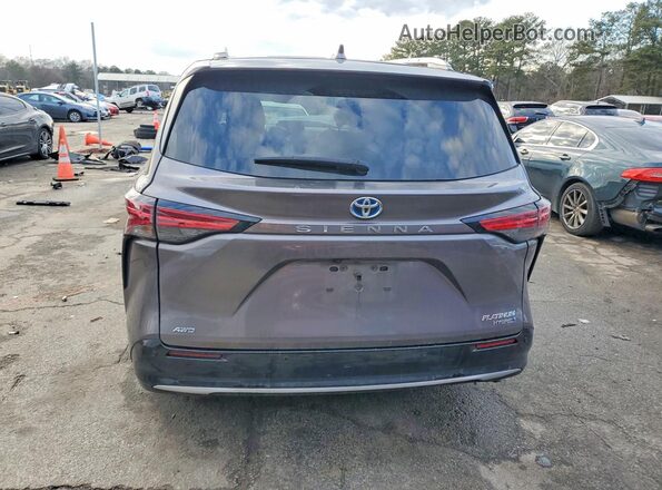 5TDESKFC6RS112809 2024 TOYOTA LIMITED Charcoal უკანა ხედი