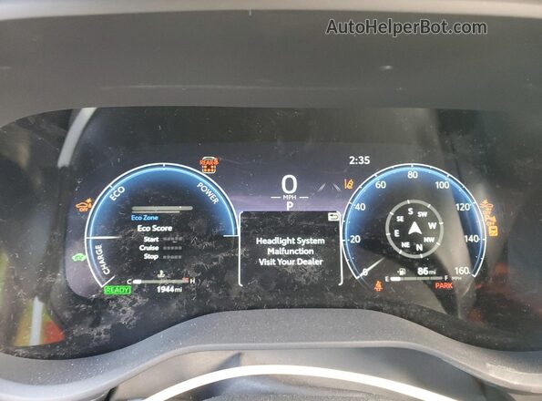5TDESKFC9SS218354 2025 TOYOTA LIMITED Черный Вид щитка приборов