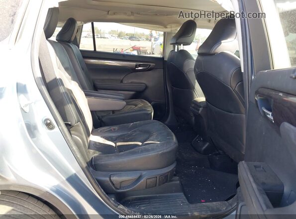 5TDFZRAHXMS041022 2021 TOYOTA HIGHLANDER Gray VIN կոդի պիտակի տեսք
