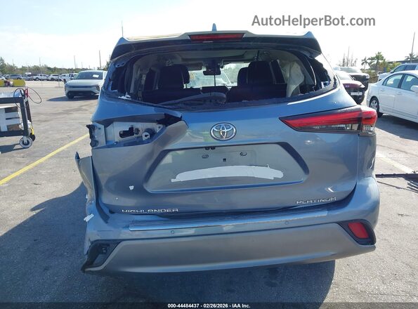 5TDFZRAHXMS041022 2021 TOYOTA HIGHLANDER Gray 