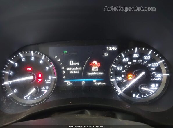 5TDGZRAHXLS006354 2020 TOYOTA LE Gray Vista de los asientos traseros