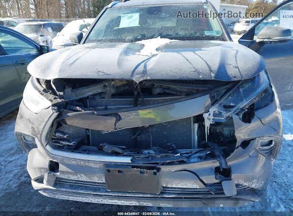 5TDGZRBHXMS119124 2021 TOYOTA LE Gray Vista frontal