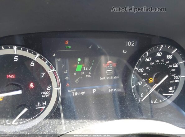 5TDGZRBHXMS119124 2021 TOYOTA LE Gray Vista de los asientos traseros