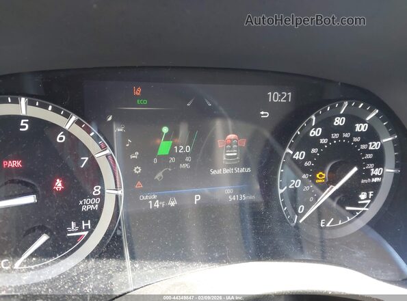 5TDGZRBHXMS119124 2021 TOYOTA LE Gray 