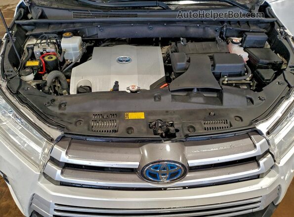 5TDJGRFH3JS051363 2018 TOYOTA HIGHLANDER HYBRID White 