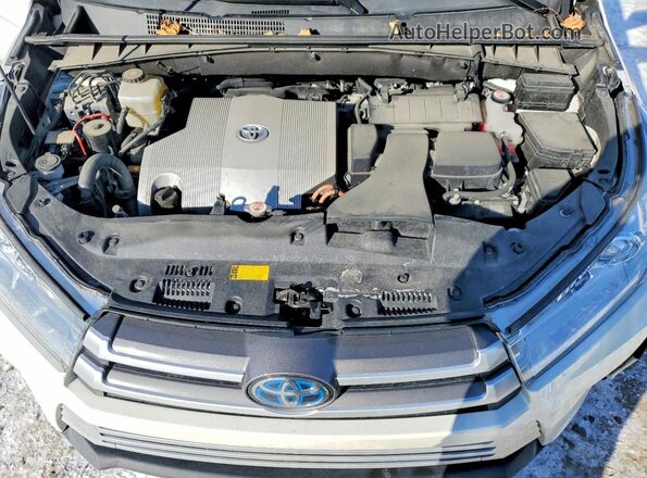 5TDJGRFH6JS051180 2018 TOYOTA HIGHLANDER HYBRID Белый 