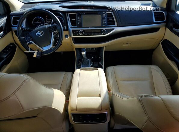 5TDJGRFH6JS051180 2018 TOYOTA HIGHLANDER HYBRID Белый 