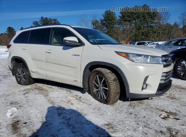 5TDJGRFH6JS051180 2018 TOYOTA HIGHLANDER HYBRID Белый 