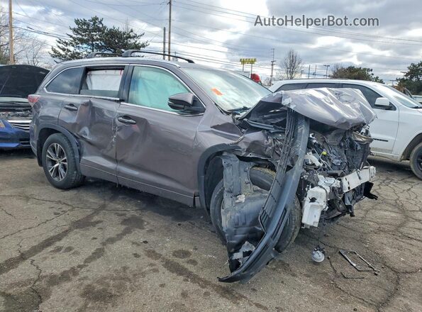 5TDJKRFH6GS291434 2016 TOYOTA LE Gray 