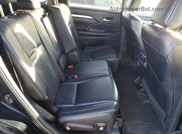 5TDJKRFH6GS339191 2016 TOYOTA LE Black უკანა სალონის ხედი