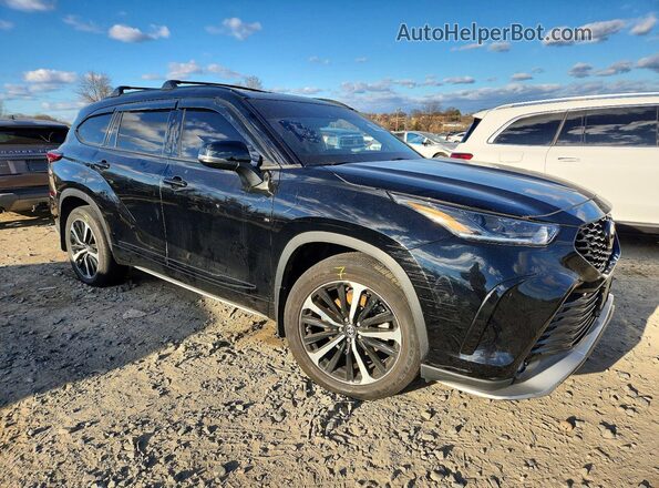5TDJZRBHXMS151884 2021 TOYOTA HIGHLANDER Black 