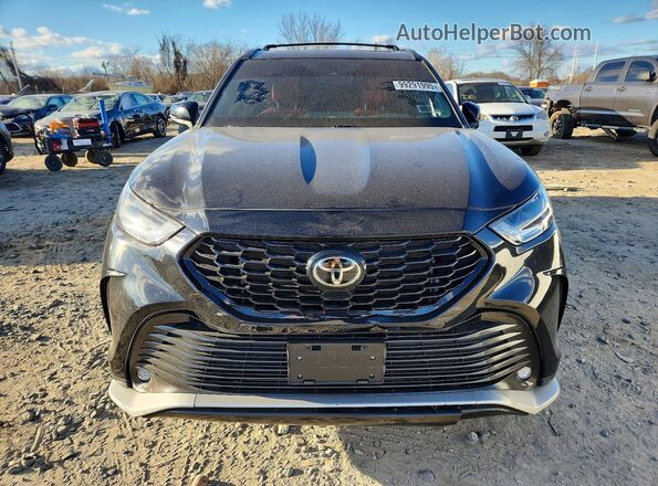 5TDJZRBHXMS151884 2021 TOYOTA HIGHLANDER Black 