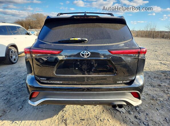 5TDJZRBHXMS151884 2021 TOYOTA HIGHLANDER Black 