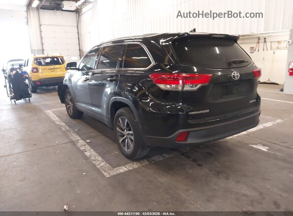 5TDJZRFH1JS828083 2018 TOYOTA LE Black Задня ліва чверть