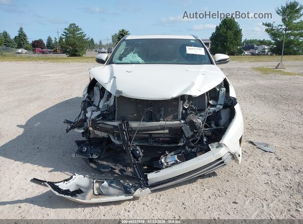 5TDJZRFH1JS838791 2018 TOYOTA LE Белый Вид щитка приборов