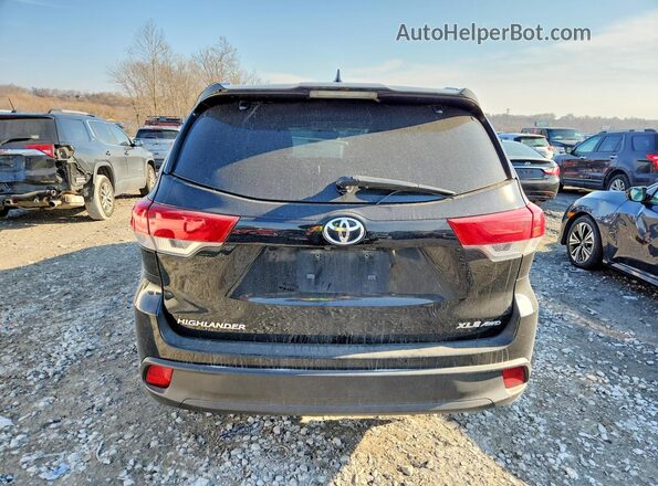 5TDJZRFH3KS586219 2019 TOYOTA HIGHLANDER Black 