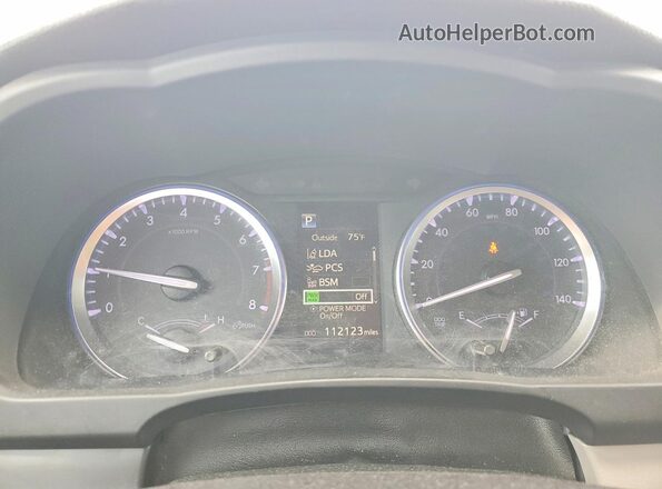 5TDJZRFH3KS957041 2019 TOYOTA HIGHLANDER Gray Vista del cuadro de instrumentos