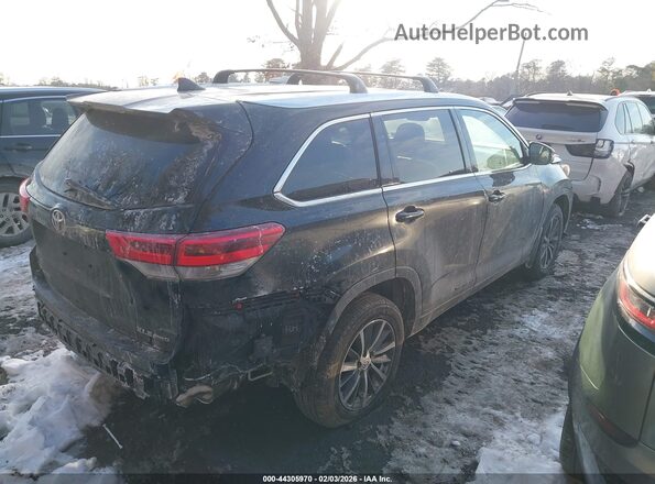 5TDJZRFH7KS585803 2019 TOYOTA LE Black Задня права чверть
