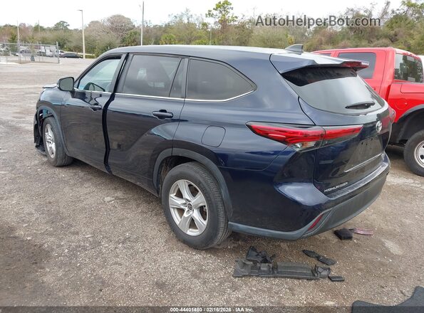 5TDKDRAH1PS042352 2023 TOYOTA LE Dark Blue Հետևի ձախ