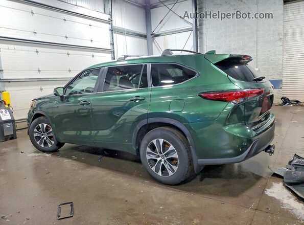 5TDKDRBH1PS506884 2023 TOYOTA HIGHLANDER Green Trasero izquierdo