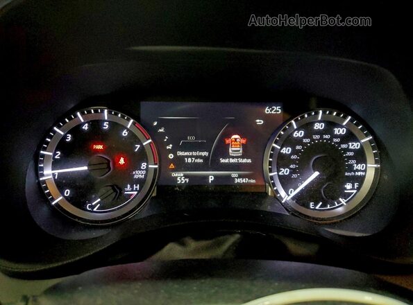 5TDKDRBH1PS506884 2023 TOYOTA HIGHLANDER Green Vista del cuadro de instrumentos