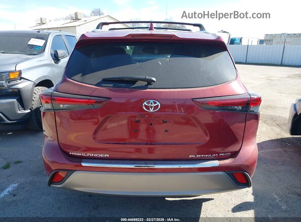 5TDKDRBH4RS548761 2024 TOYOTA HIGHLANDER Red 