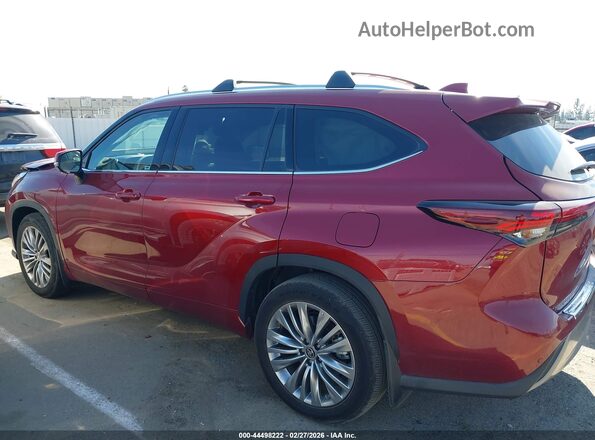 5TDKDRBH4RS548761 2024 TOYOTA HIGHLANDER Red 