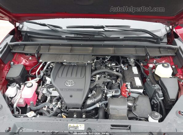 5TDKDRBH5SS591575 2025 TOYOTA HIGHLANDER Красный Вид сзади