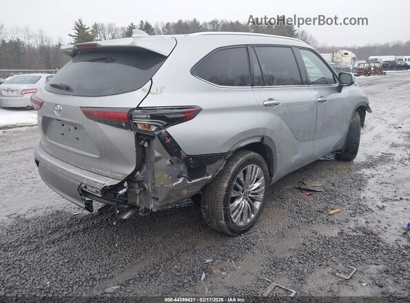 5TDKDRBH7SS582554 2025 TOYOTA HIGHLANDER Silver Հետևի աջ
