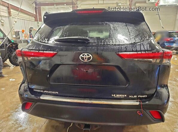 5TDKDRBH8PS029810 2023 TOYOTA HIGHLANDER Black 