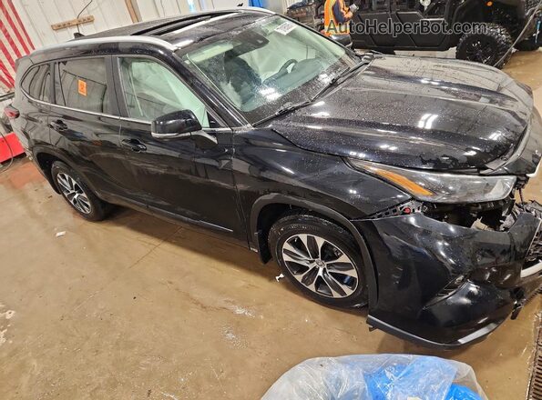 5TDKDRBH8PS029810 2023 TOYOTA HIGHLANDER Black 