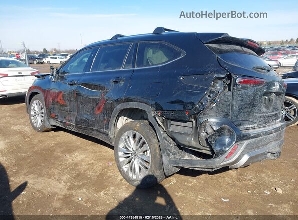 5TDKDRBHXRS573258 2024 TOYOTA HIGHLANDER Black Trasero izquierdo