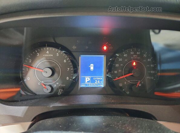 5TDKK3DC1GS727504 2016 TOYOTA LE Black Vista del cuadro de instrumentos