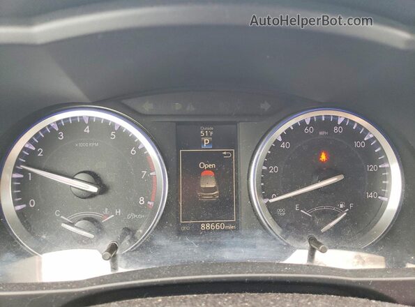 5TDKKRFH1GS147746 2016 TOYOTA LE Gray Instrument cluster view