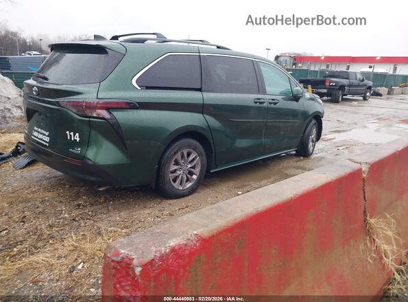 5TDKRKEC2PS173054 2023 TOYOTA LE Green Հետևի աջ